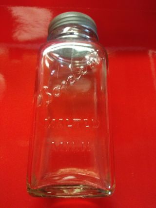 Very Rare Bordens Malted Milk Bottle Or Jar With Lid Near Cond.