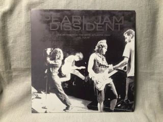 Pearl Jam ‎Dissident Fox Theatre Atlanta 1994 LP Grey Vinyl BRR4002 EX/EX Import 4