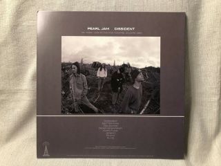 Pearl Jam ‎Dissident Fox Theatre Atlanta 1994 LP Grey Vinyl BRR4002 EX/EX Import 5