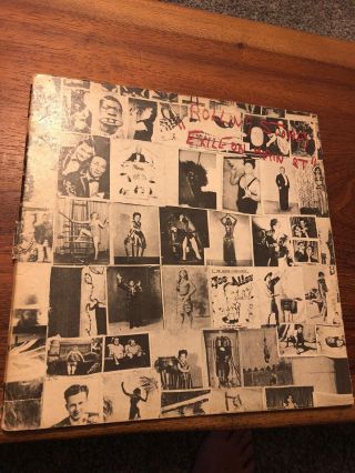 Rolling Stones Exile On Main St Rolling Stones Records 2xlp.  Look 