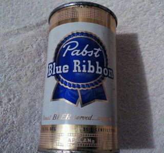 Pabst Blue Ribbon Flat Top Beer Can Attic Fresh