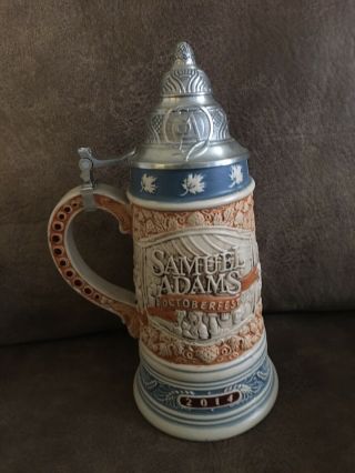 Samuel Adams Octoberfest 2014 Collectable Limited Edition Beer Stein