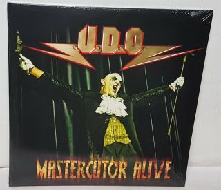 U.  D.  O.  Mastercutor Live Lp Vinyl Record