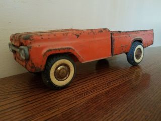 Vintage Nylint U - Haul Ford Pick Up Truck Pressed Steel Toy 1960s For Parts/resto