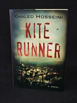 Khaled Hosseini Hand Signed Book " The Kite Runner " 1st Ed 1st Prt Hc/dj