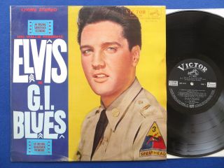 Elvis Presley G.  I.  Blues 【japan 1962 Press】 Lp Shp - 5133 No Obi Nm - /disc