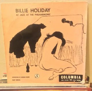 33c 9023 Billie Holiday At Jazz At The Philharmonic - Dsm,  Rare Orig Uk Lp Vg/g,