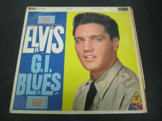 Vinyl Record Album Elvis Presley In G.  I.  Blues (167) 41
