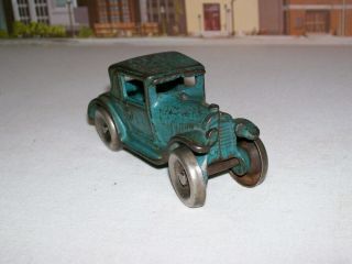 Vintage 1920 ' s Arcade Cast Iron No.  113 Model A Coupe - 4 - 1/8 