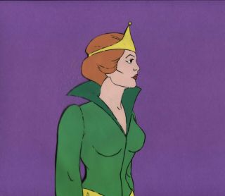 Queen Marlena Cartoon Cel He Man She - Ra Masters Of Universe Animation Art Motu