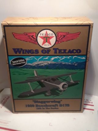 2004 Wings Of Texaco 12 1939 Beechcraft D17S Staggerwing Special Edition NIB 3
