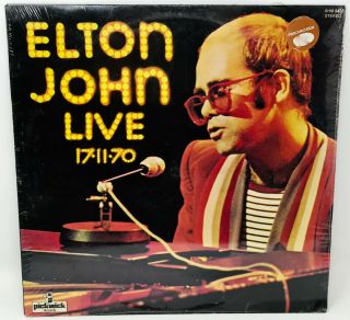 Elton John Live 17 - 11 - 70 Lp Vinyl Record - Shm 942 - 1st Press