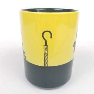 VTG Car Talk NPR Coffee Mug Tea Cup Black Yellow Click & Clack Tappet Brothers 3