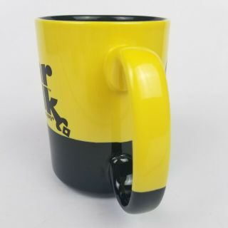 VTG Car Talk NPR Coffee Mug Tea Cup Black Yellow Click & Clack Tappet Brothers 4