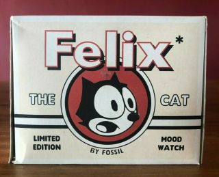 Felix The Cat Fossil Limited Edition Mood Watch NIB 8