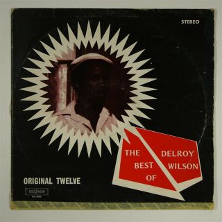 Delroy Wilson " Best Of.  Twelve " Reggae Lp Studio One