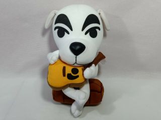 Rare 2001 Nintendo Animal Crossing Kk Slider Plush Toy Big 11 " White Dog Japan