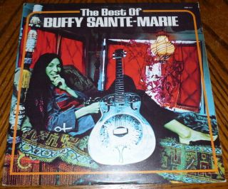 1970 Double Lp - Buffy Sainte - Marie " The Best Of " Vanguard Records