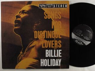 Billie Holiday Songs For Distingue Lovers Verve Lp Nm Classic Records 200g
