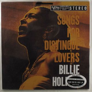 BILLIE HOLIDAY Songs For Distingue Lovers VERVE LP NM Classic Records 200g 3