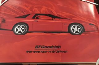 Last Chance.  Bf Goodrich With A Slp Camaro Ss Advertising Poster From 1996
