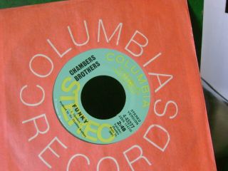 Mint/m - Funk Soul Promo 45 Chambers Brothers Funky Mono/stereo W/sleeve