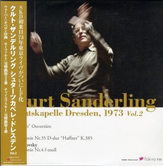 Kurt Sanderling.  - Kurt Sanderling Staatskapelle.  Vol.  2 - Japan 2 Lp Ltd/ed Ai70