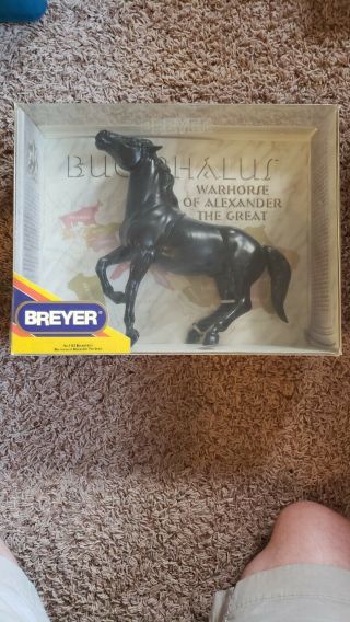 Rare Breyer Horse 1162 Bucephalus,  Warhorse Of Alexander The Great,  In Or
