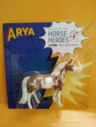 Breyerfest 2019 30th Anniversary Single Day Stablemate Pinto Horse Arya Mold