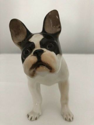 French Bulldog Ceramic Figurine