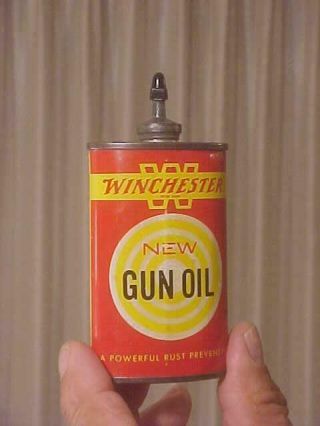 Winchester Gun Oil Lead Top Oiler