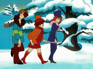 Scooby Doo Hanna - Barbera Shaggy Velma Daphne Production Animation Cel Sdoo - 055