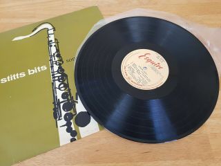 Sonny Stitt ‎– Stitts Bits Rare 1958 Uk Esquire Label 1st Press Mono Lp
