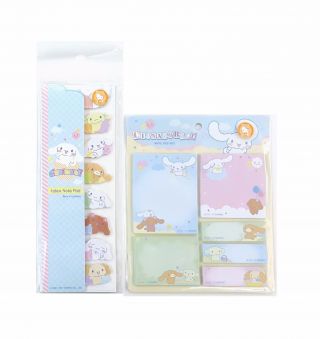 Sanrio Cinnamoroll Sticky Index Note Pad & Note Pad Set With Tracking No.