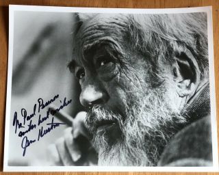 Academy Award Winning Director John Huston Autograph Photo