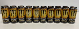 Monster Rehab Tea,  Lemonade,  Energy Drinks,  15.  5 Fl Oz,  10 Pack