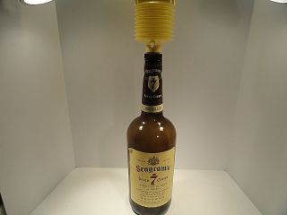 Seagrams Vo Canadian Whiskey One Gallon Bottle With Pump Dispenser