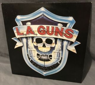 L.  A.  Guns Self - Titled S/t Lp Record Vinyl Vertigo Heavy Metal Rock Rare 1988