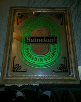 Heineken Lager Beer Mirror