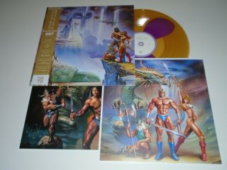 Golden Axe I,  II Limited Vinyl Soundtrack Data Disc Sega Genesis Classic Nintendo 2