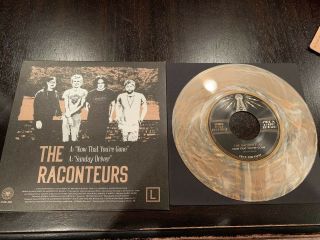 The Raconteurs Tmr Vault Lp Vinyl Color 45 Sunday Driver Jack White Stripes Tri