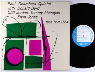 Paul Chambers Quintet - S/t Lp - Blue Note - Blp 1564 Mono Rvg
