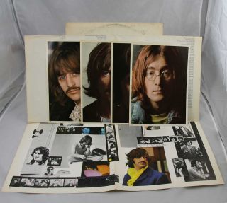 The Beatles White Album Vinyl Lp Apple Swbo 101 1968 Poster & Photos Numbered