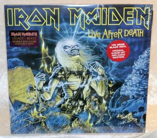 Iron Maiden: Live After Death 180g Vinyl (2) Lp Set W/booklet 2014