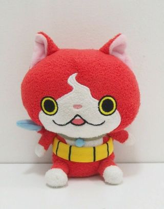 Yokai Watch Jibanyan Bandai Kuttari Plush 6 " Stuffed Toy Doll Japan