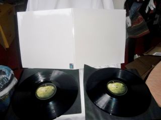 The Beatles Double White Album Apple Label Lovely All 4 Sides Fab