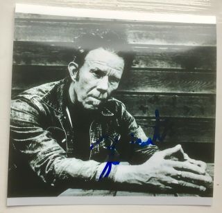 Tom Waits Hand Signed Autograph Photo Singer,  Songwriter