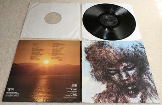 JIMI HENDRIX The Cry of Love SCARCE ORIG UK 1971 EX TRACK LP,  PLAYS LOVELY. 6