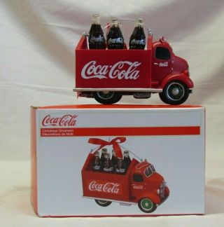 Kurt Adler Coca Cola Coke Truck Christmas Ornament,  Nib,  2009