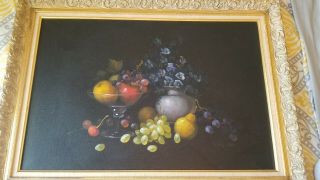 Antique Painting Listed Artist Signed Dissapore Vibe Gallery